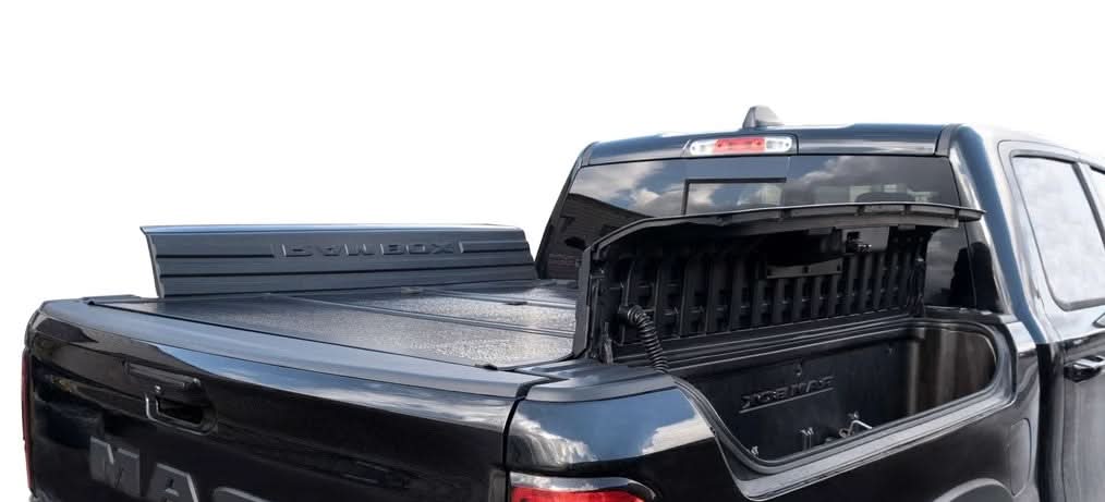 Dodge RAM Box (W/Box) Flip Back Hard Tri-fold Tonneau Cover - Image 8