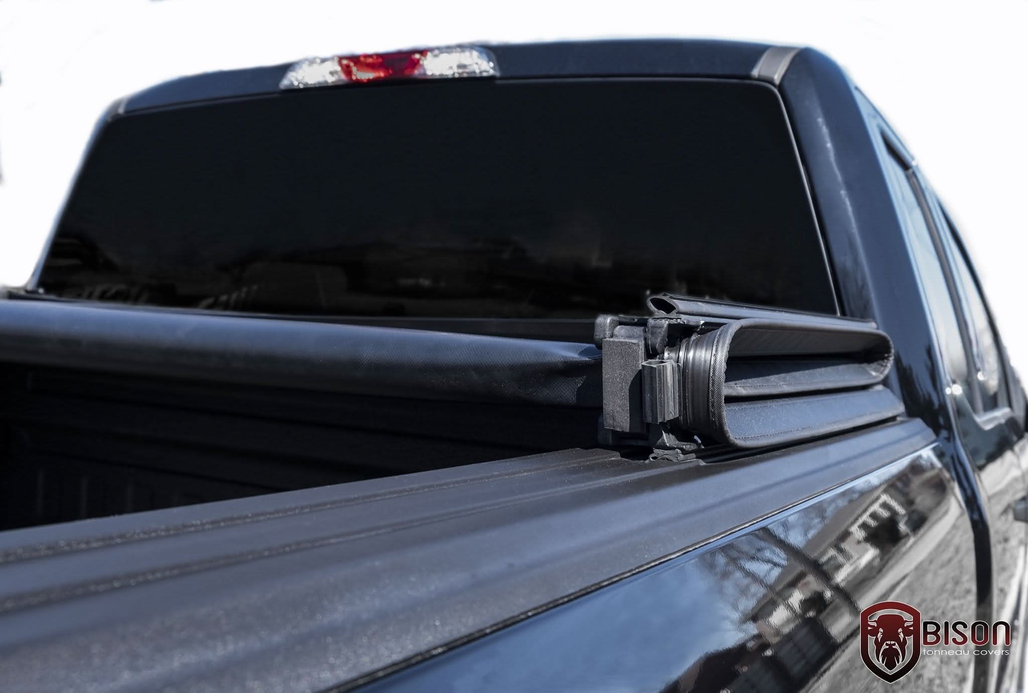 Dodge RAM 1500 Box (W/Box) Soft Tri-Fold Tonneau Cover - Image 6