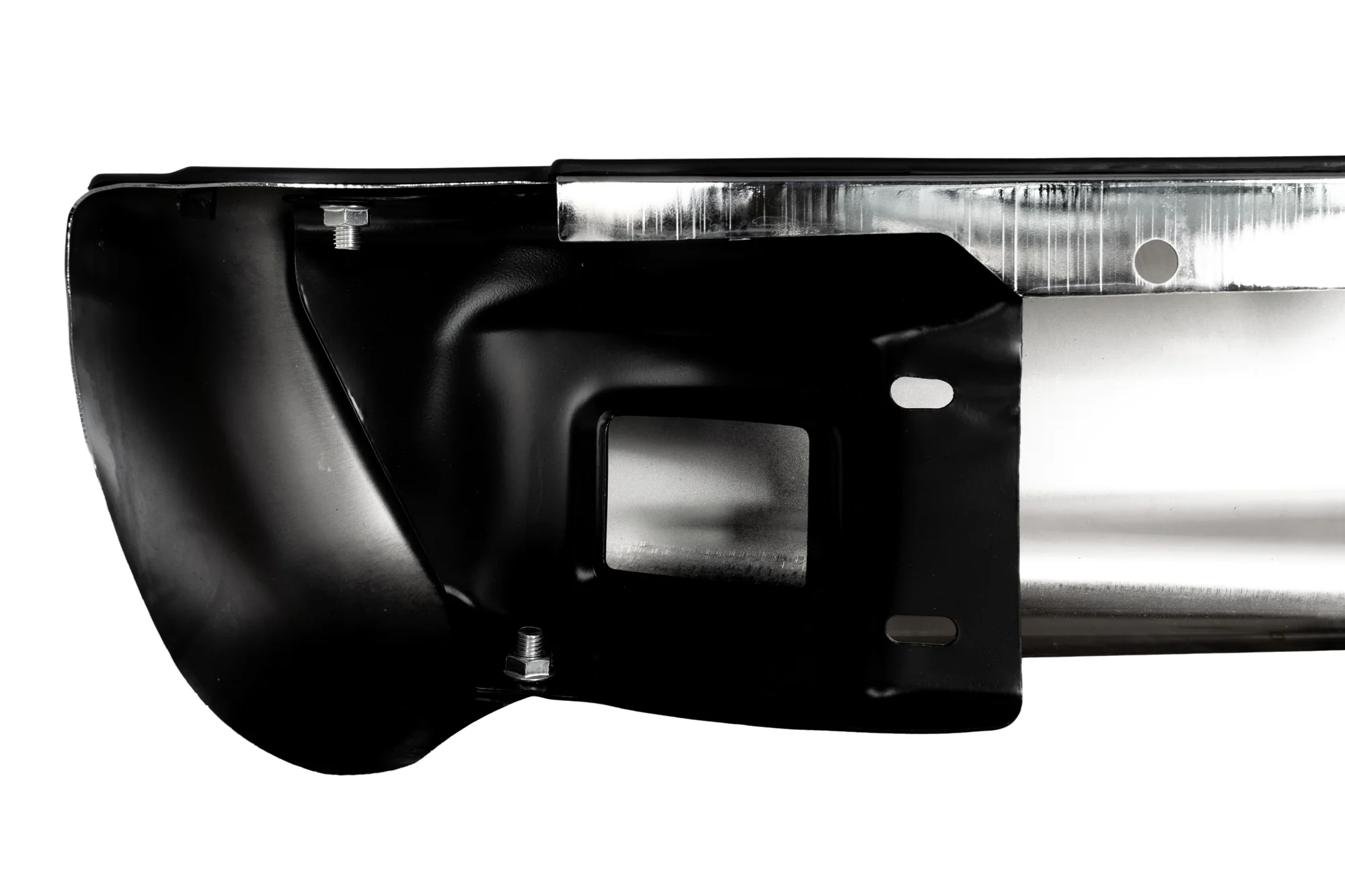 Dodge RAM 2500 Back Chrome Bumper (2002-2008) - Image 4