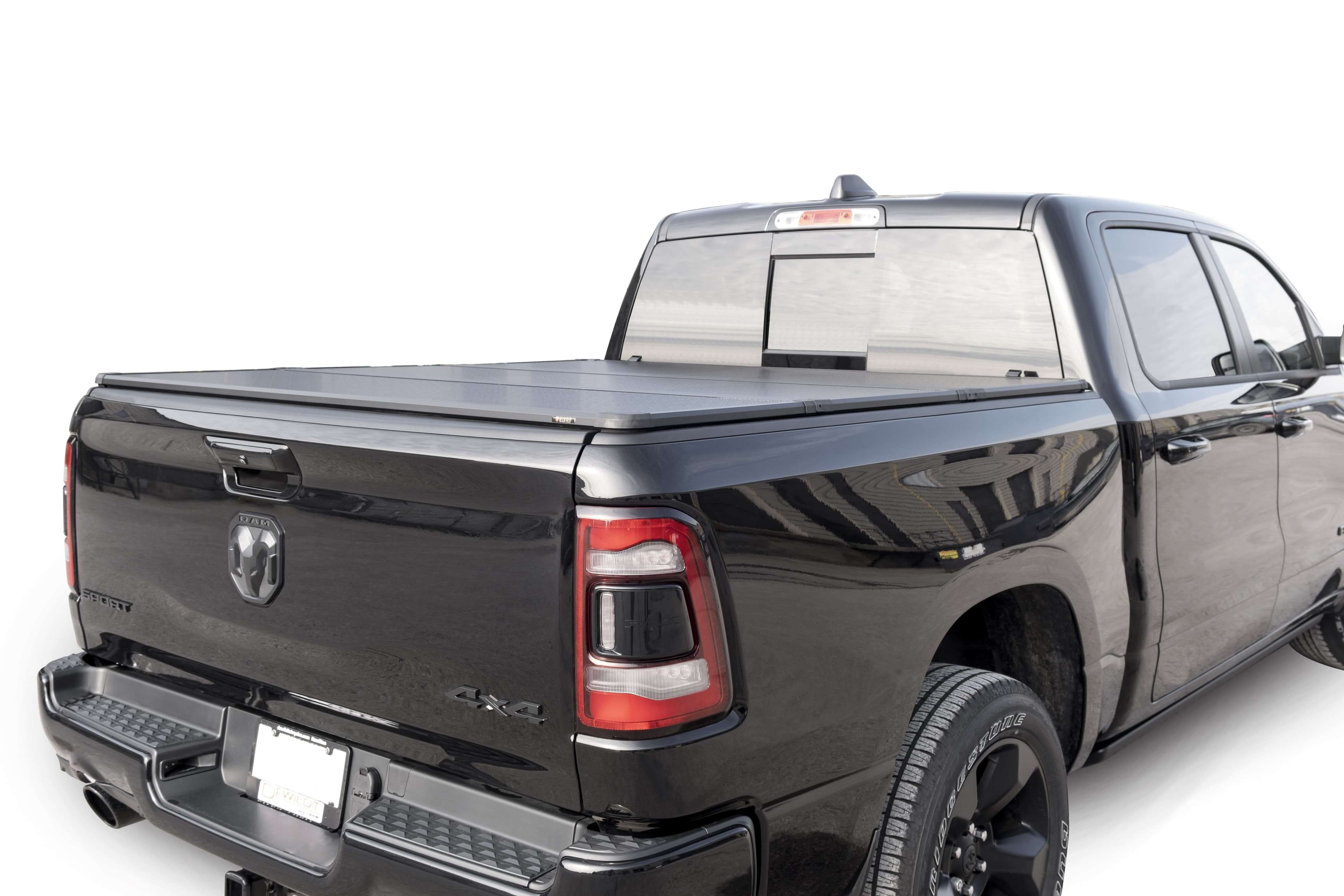 Dodge RAM Box (W/Box) Hard Tri-Fold Tonneau Cover - Image 13