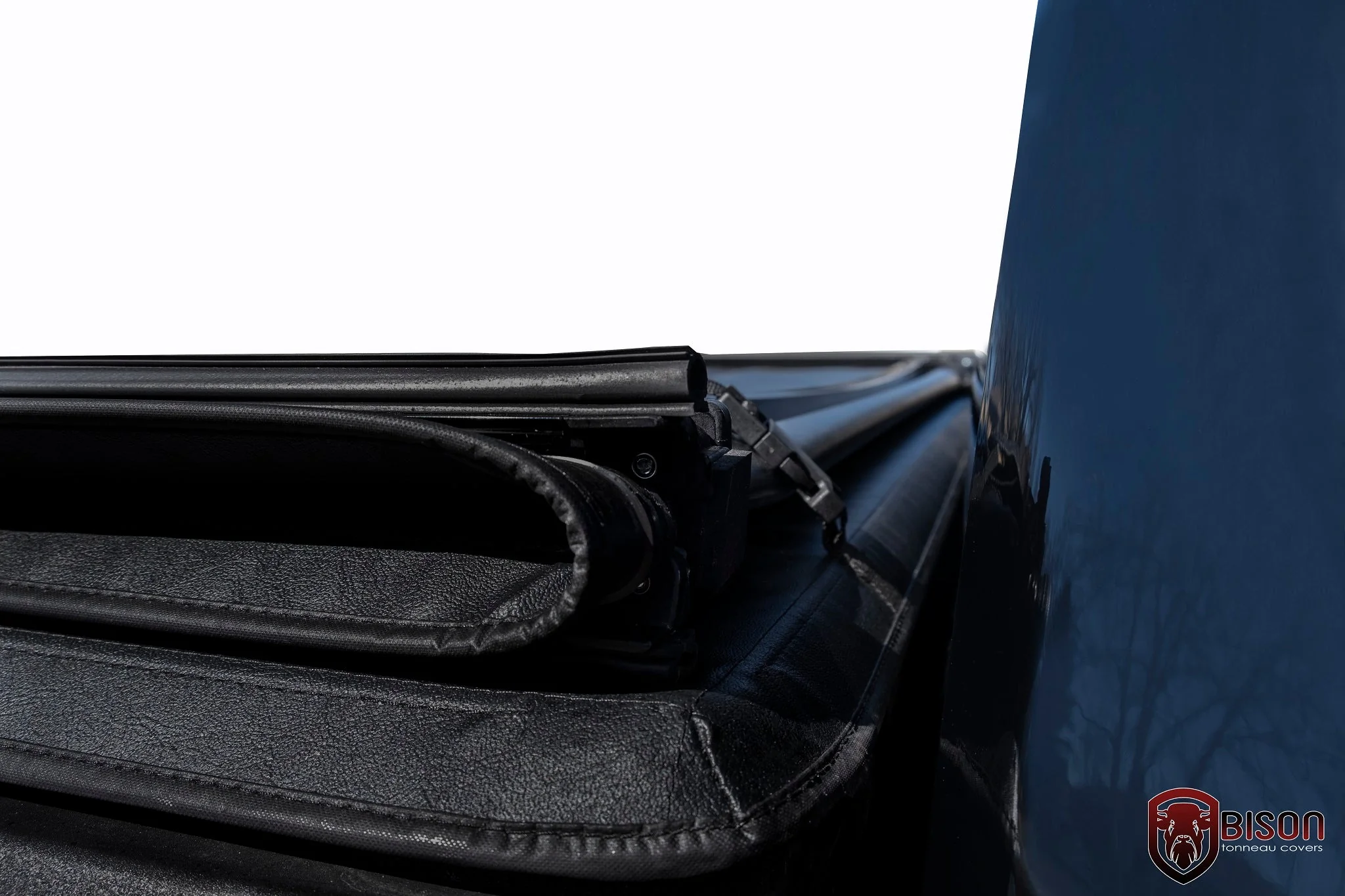 Ford F250 Super Duty Standard Short Soft Tri-Fold Tonneau Cover - Image 8