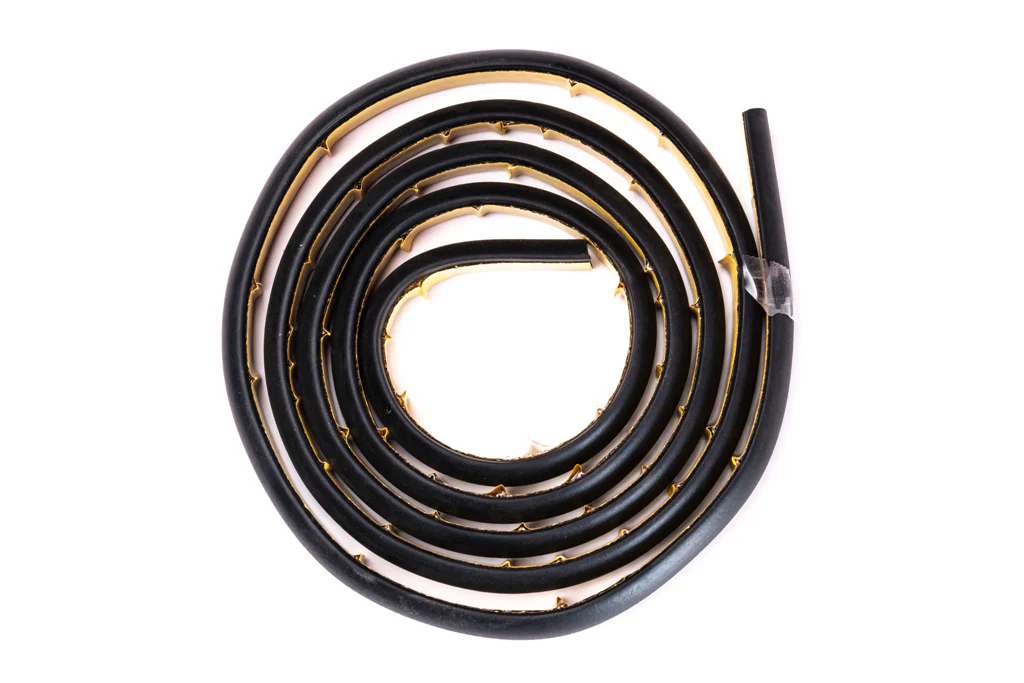 Flip back weather strip