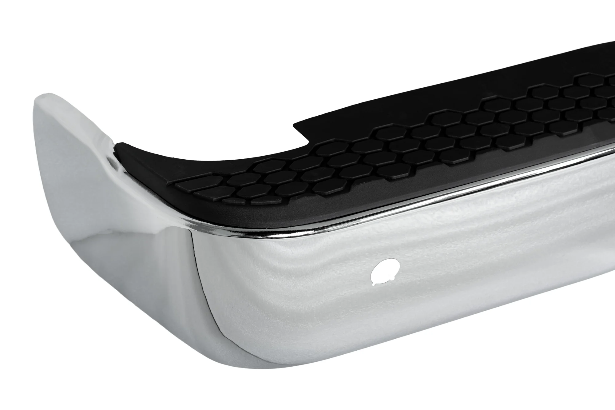 Dodge RAM 1500 Back Chrome Bumper (2009-2018) | Without Exhaust Hole & With Sensors - Image 3
