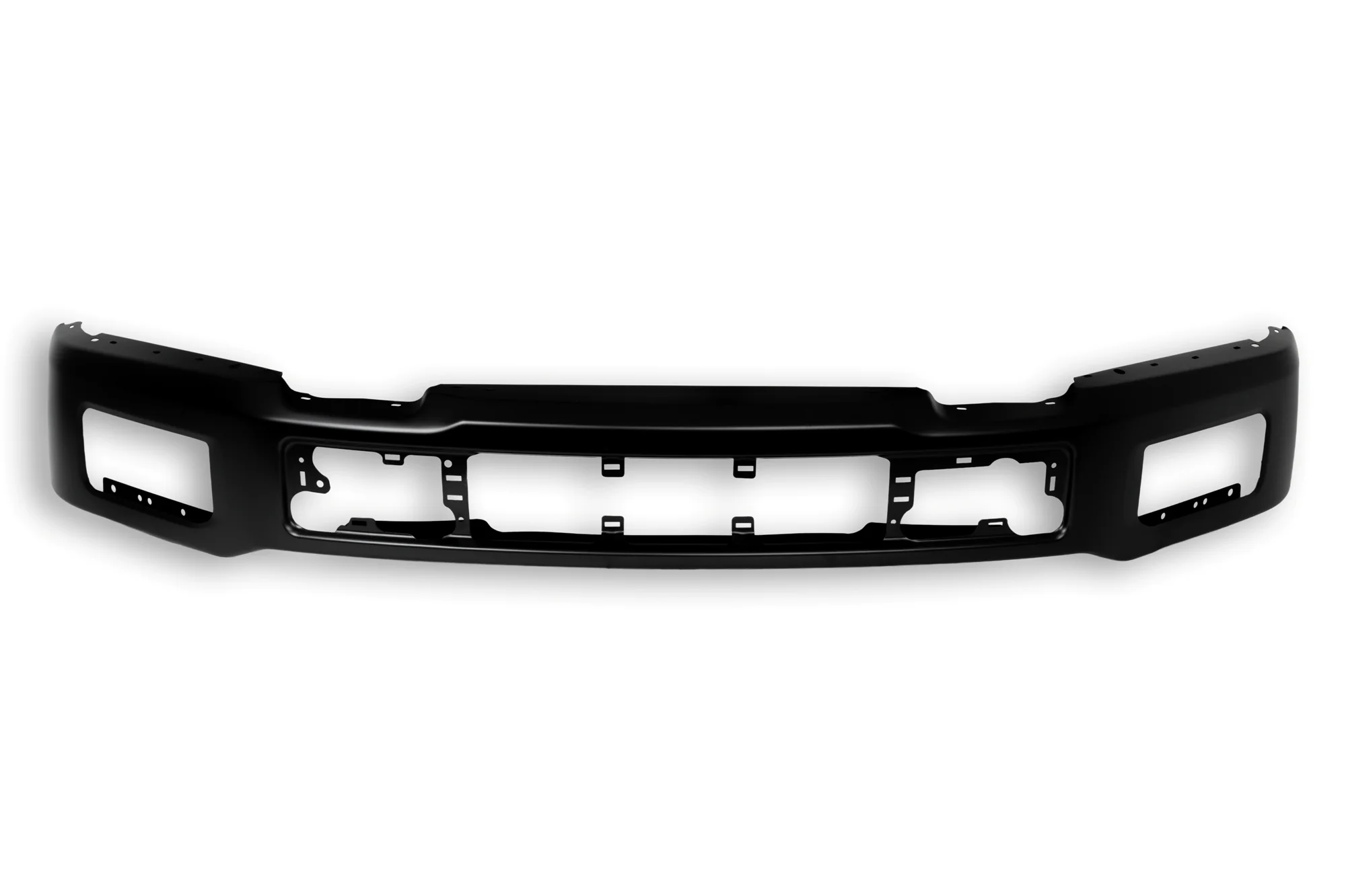 Ford F150 Front Black Bumper (2018-2020) | With Fog Lights
