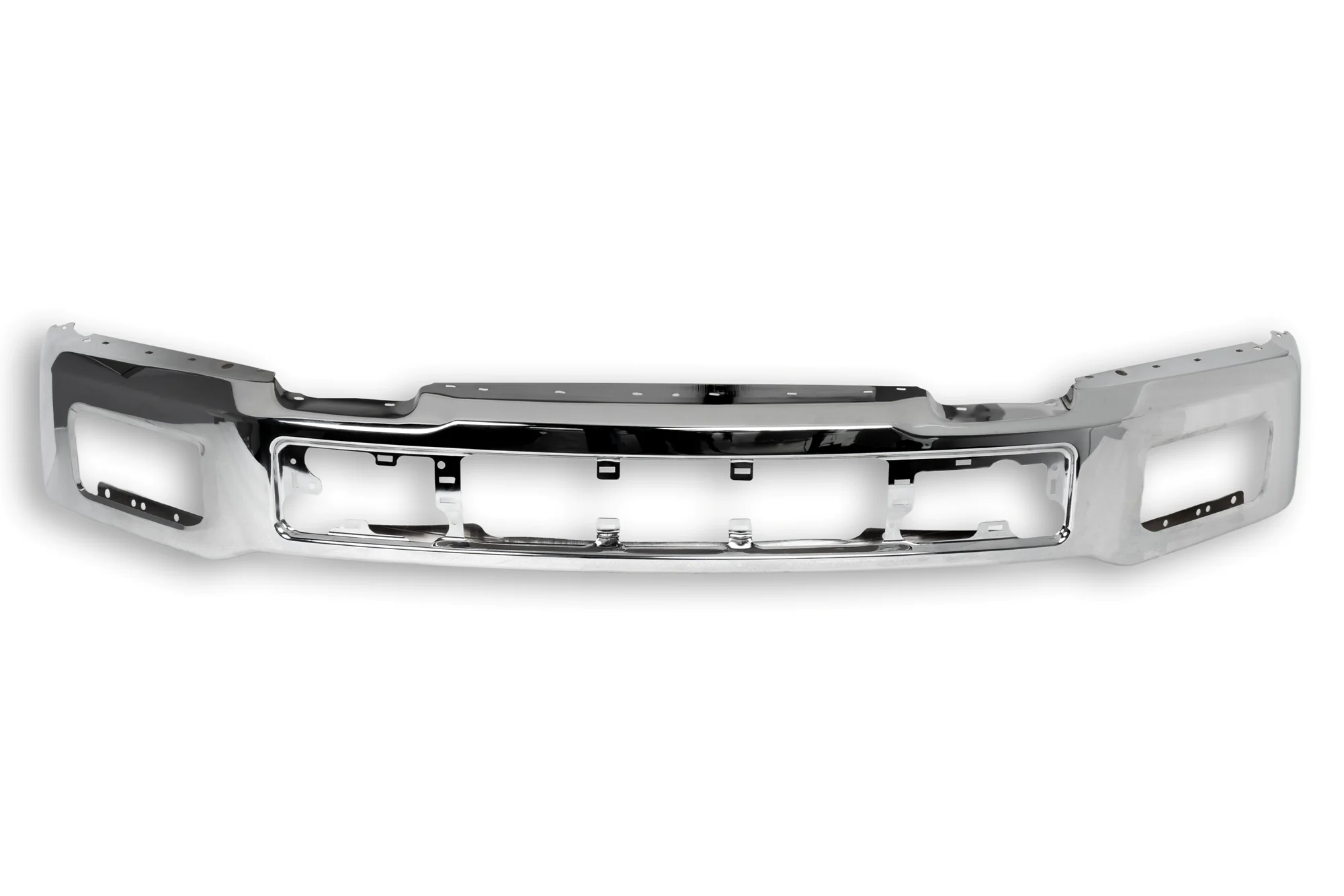 Ford F150 Front Chrome Bumper (2018-2020) | With Fog Lights