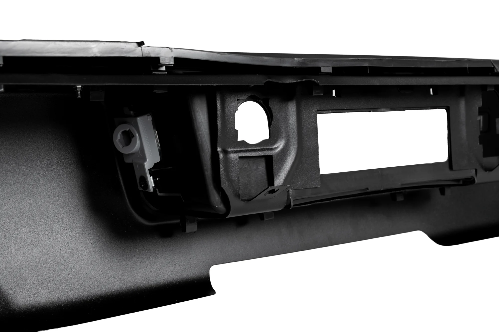Chevy Silverado 1500 Back Black Bumper (2014-2018) | Without Sensors Hole - Image 6