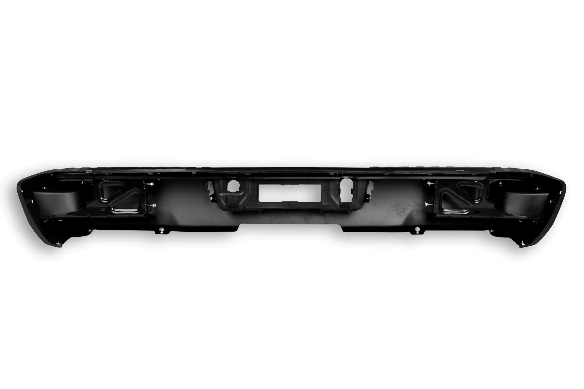 Chevy Silverado 1500 Back Black Bumper (2014-2018) | Without Sensors Hole - Image 9
