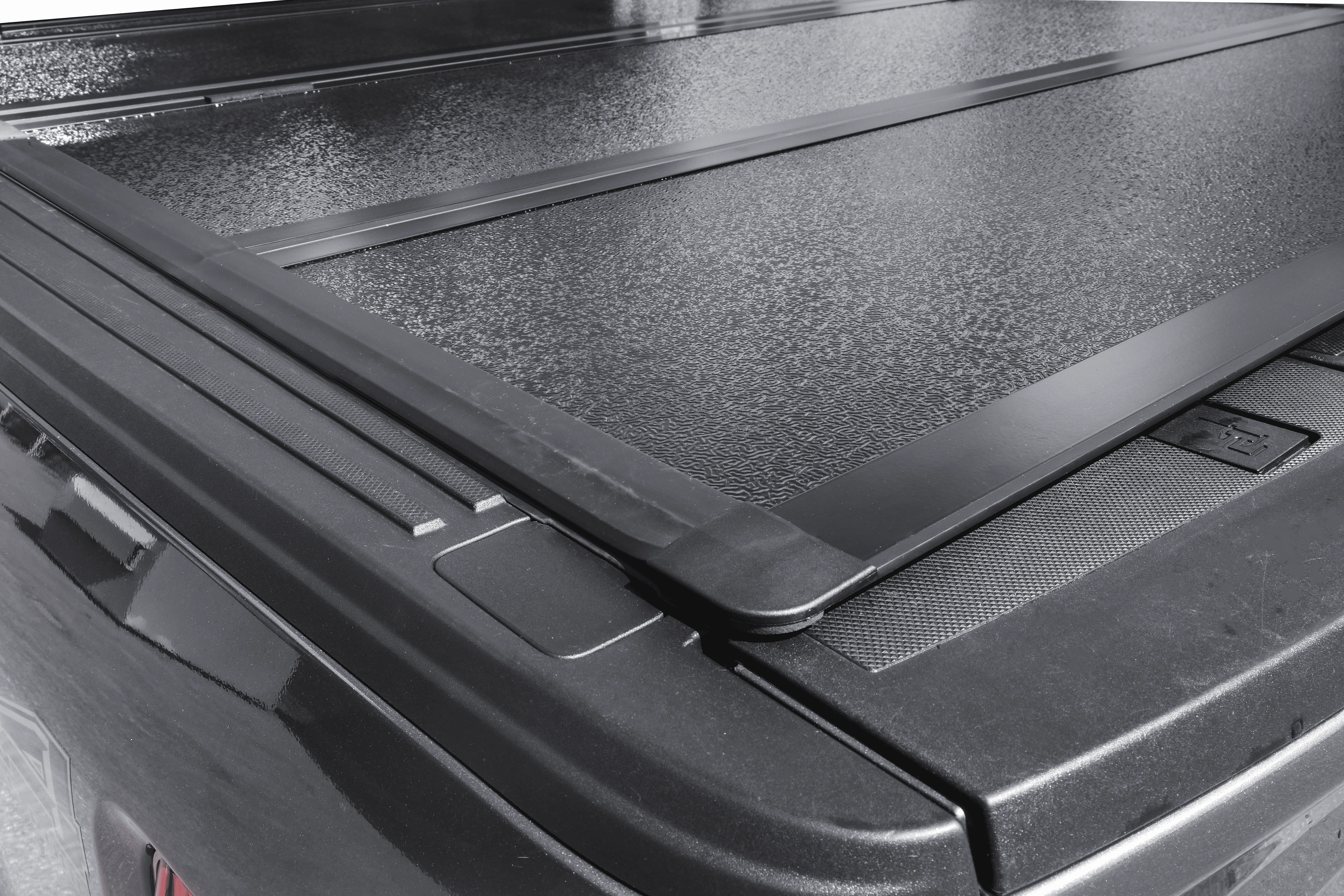 Chevy Silverado 3500 Flip Back Hard Tri-fold Tonneau Cover - Image 5