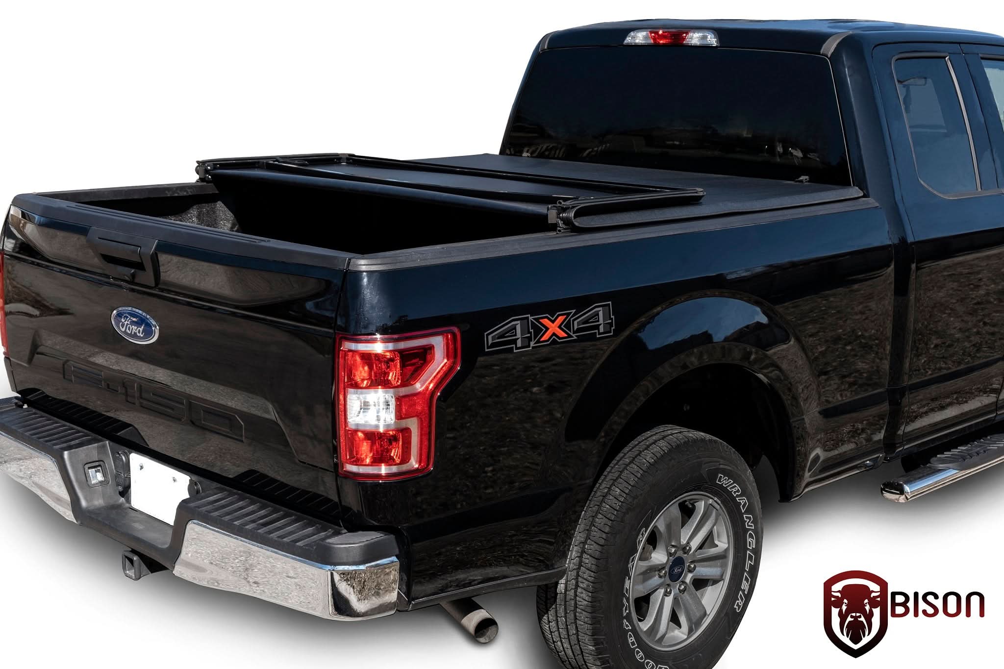 Soft Tri Fold Tonneau Cover + Side Steps - Image 2