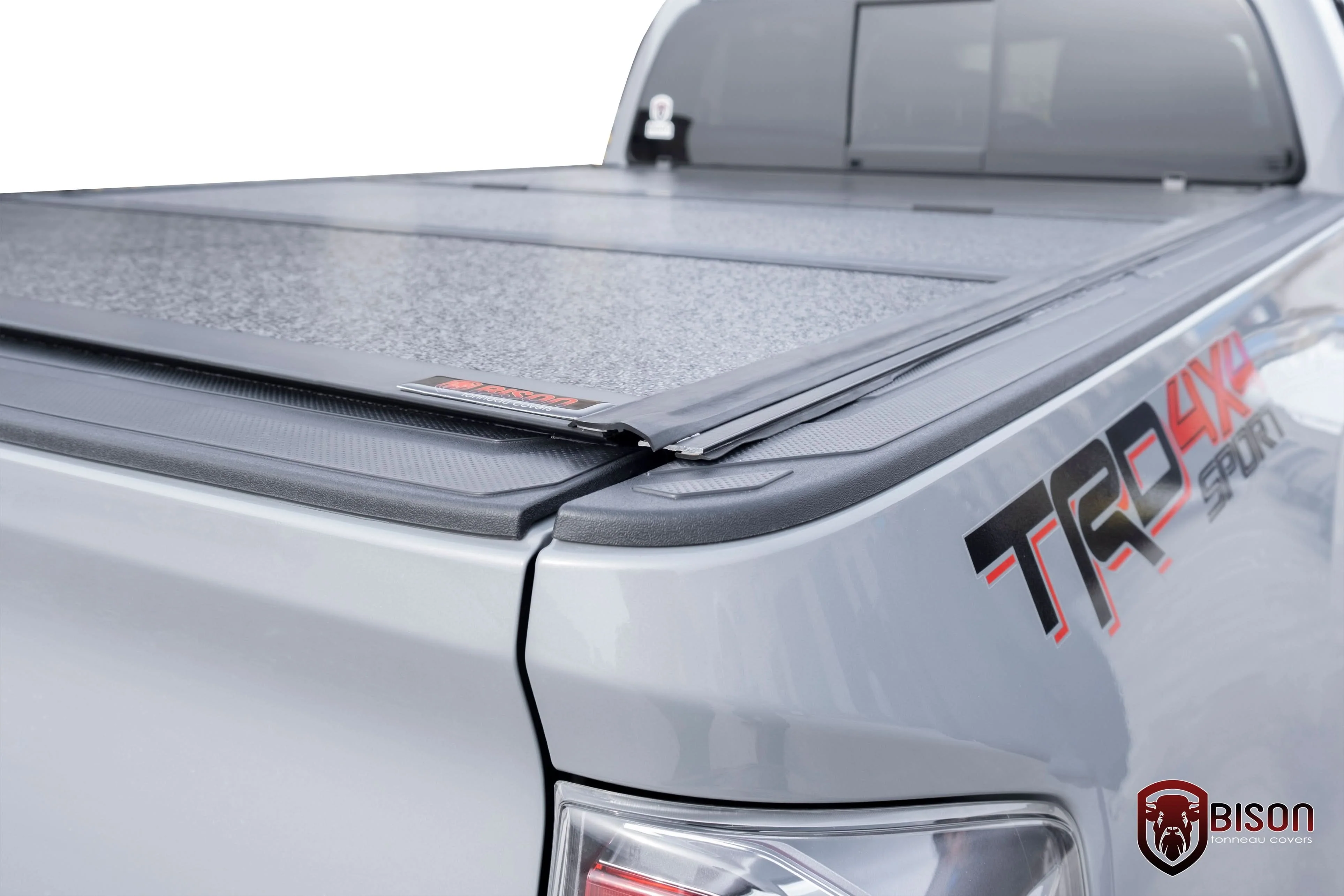 Toyota Tacoma Flip Back Hard Tri-fold Tonneau Cover - Image 5